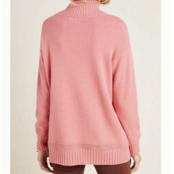 Anthropologie Margarita Pink Tunic Sweater - Picture 3 of 7